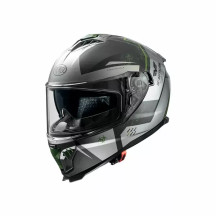Casco Typhoon BA — Talla S, Gris mate